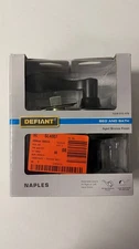 Defiant Naples Bed and Bath Door Lever Aged Bronze 1008870476 New Damaged Box