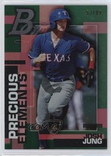 2020 Bowman Platinum Wal-Mart Precious Elements Green 53/99 Josh Jung 1e19