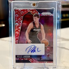 2024-25 Panini Prizm Pelle Larsson RED DRAGON Prizm AUTO Rookie SSP (RC) CM🔴🐉