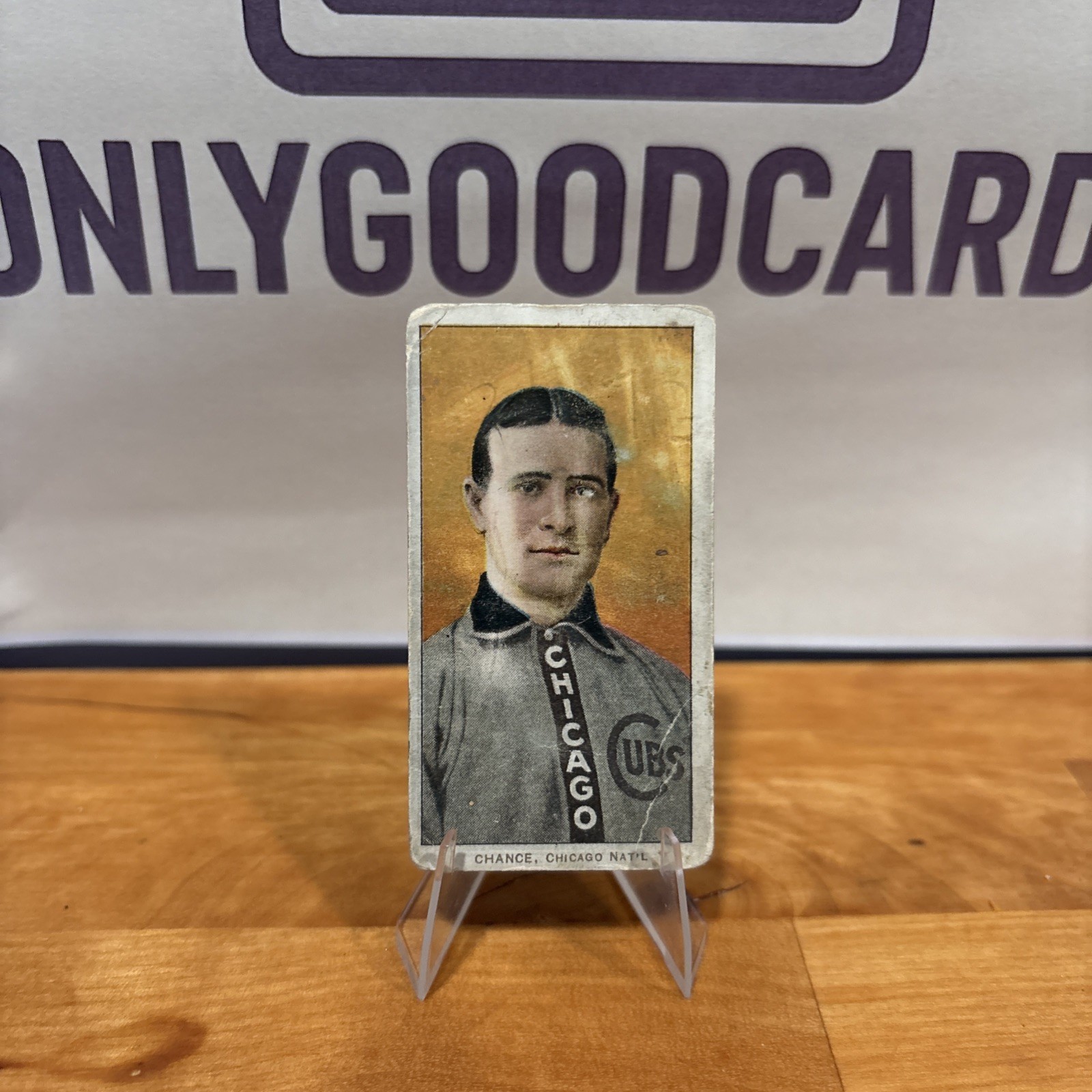 1909-11 T206 Frank Chance Polar Bear HOF