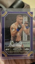 2024 Topps Chrome UFC - Justin Gaethje #104 Purple Refractor