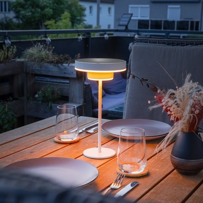 esotec Solar Sensorleuchte Tischleuchte Leseleuchte LINA Touch-Sensor 102922
