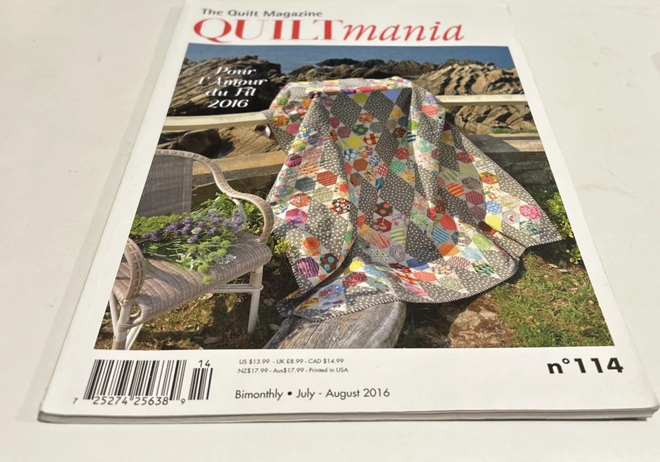 Quiltmania The Quilts Magazine No. 114 July/Aug 2016 - Image 2 of 4