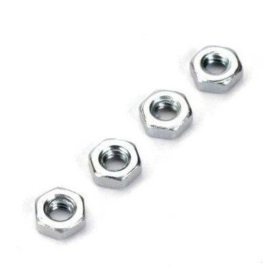 DU-BRO Part #2105 3mm Steel Hex Nuts (Metric) 4ct