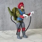 Vintage 1987 G.I. Joe Fast Draw Action Figure W/Weapons ARAH  - As Shown