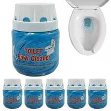 6 Pack Toilet Bowl Cleaners Automatic Long-Lasting Tablets in Bottle Fast Safe
