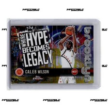 2025 Topps Chrome McDonald's A/A - Gold #HL-5 Caleb Wilson Rookie /50