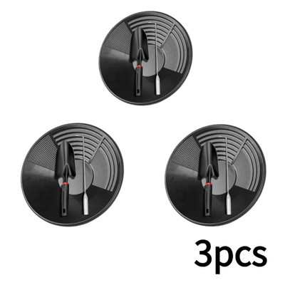 Verdickte Kunststoff Gold Pan Becken Outdoor Bergbau Prospektion Fluss Werkzeug 