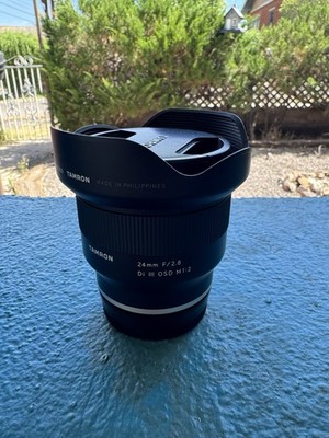 Tamron 24mm f/2.8 Di III OSD M 1:2 Wide Angle Lens For Sony E-mount