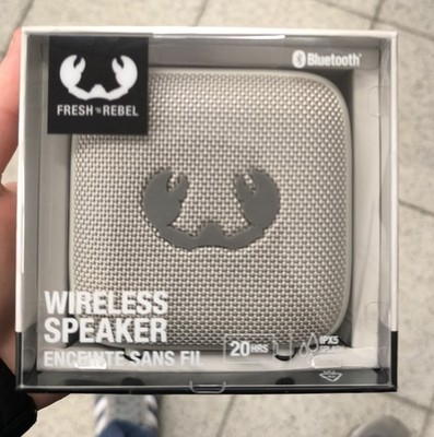 Fresh  n Rebel Kabelloser Lautsprecher 11 x 6 x 11 cm Bluetooth-Lautsprecher