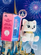 2025 Disney Parks Wishables Shimmer Aristocats 55th Plush Mystery Box Duchess