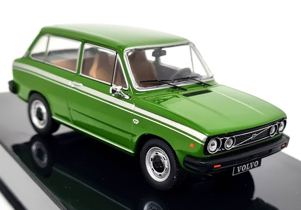 Ixo 1/43 Volvo 66 Kombi 1975 Bright Green Diecast Scale Model Car-image