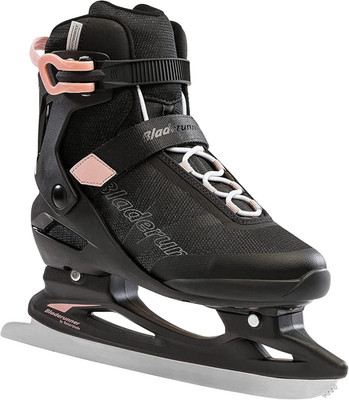 Bladerunner Ice by  Igniter Womens, Black and Rose Gold, Ice Skates
