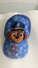 Paw Patrol Blue Kids Adjustable Ball Cap Hat One Size