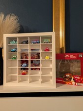 🏎️ 24 Car Display Case with Photo Slot – Fits Mattel Cars Series Organize and s