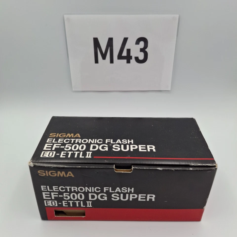 Sigma EF-500 DG Electronic Flash Super E0-ETTL II w/BOX. *EXCELLENT COND.* refB - Image 2 of 4