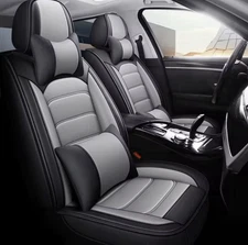 Luxury Car Seat Covers – Full Set, Premium Leather Design