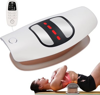 Lumbar Traction Device Electric Back Stretcher for Lower Spine 3 Heating Levels
