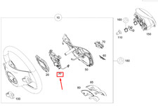 MERCEDES-BENZ S W222 Lenkrad Kontaktplatte A0994642317 NEU ORIGINAL MERCEDES-BENZ S W222 Lenkrad Kontaktplatte A0994642317 NEU ORIGINAL