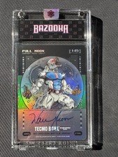 2026 Bo Jackson Battle Arena Tecmo  Full Moon Warren Moon Steel Auto 145 WMA7