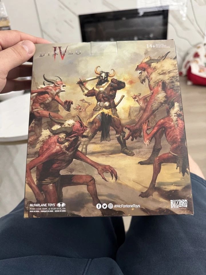 Diablo 4: Deathblow Barbarian Figure - 1:12 Scale - Image 2 of 2