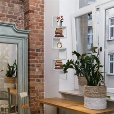 Mensola Angolo Tescoma Monti 31x31 Cm - Metallica, Finitura Cromo, Resistente E Facile Da Pulire