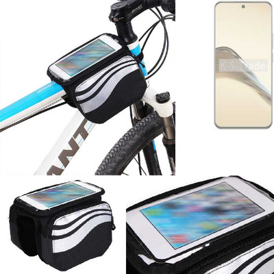 Rahmentasche Fahrradtasche Fahrradhalterung für Realme 13 Pro 5G China Fahrrad 