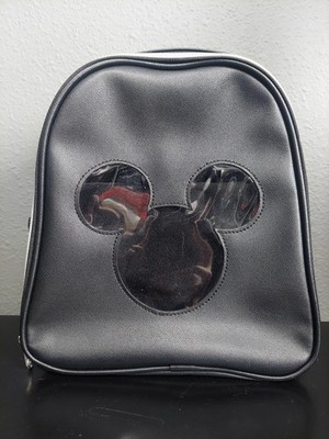 Official Disney Mickey Mouse Pin Trading Display Black Backpack Bag Disney World Mickey Mouse Ears Pin Trading Backpack Storage  main image 2