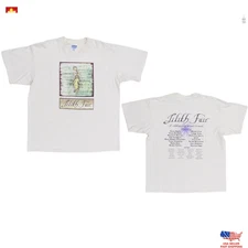 Vintage 1997 Lilith Fair Concert T-Shirt Double Sided Rare Band Tee 75D111