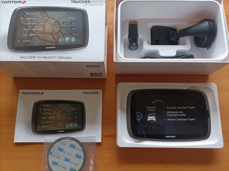 TomTom Trucker 6000 LE LKW Navi mit SIM-Karte - wie GO Professional 6250 - Bild 4 von 4