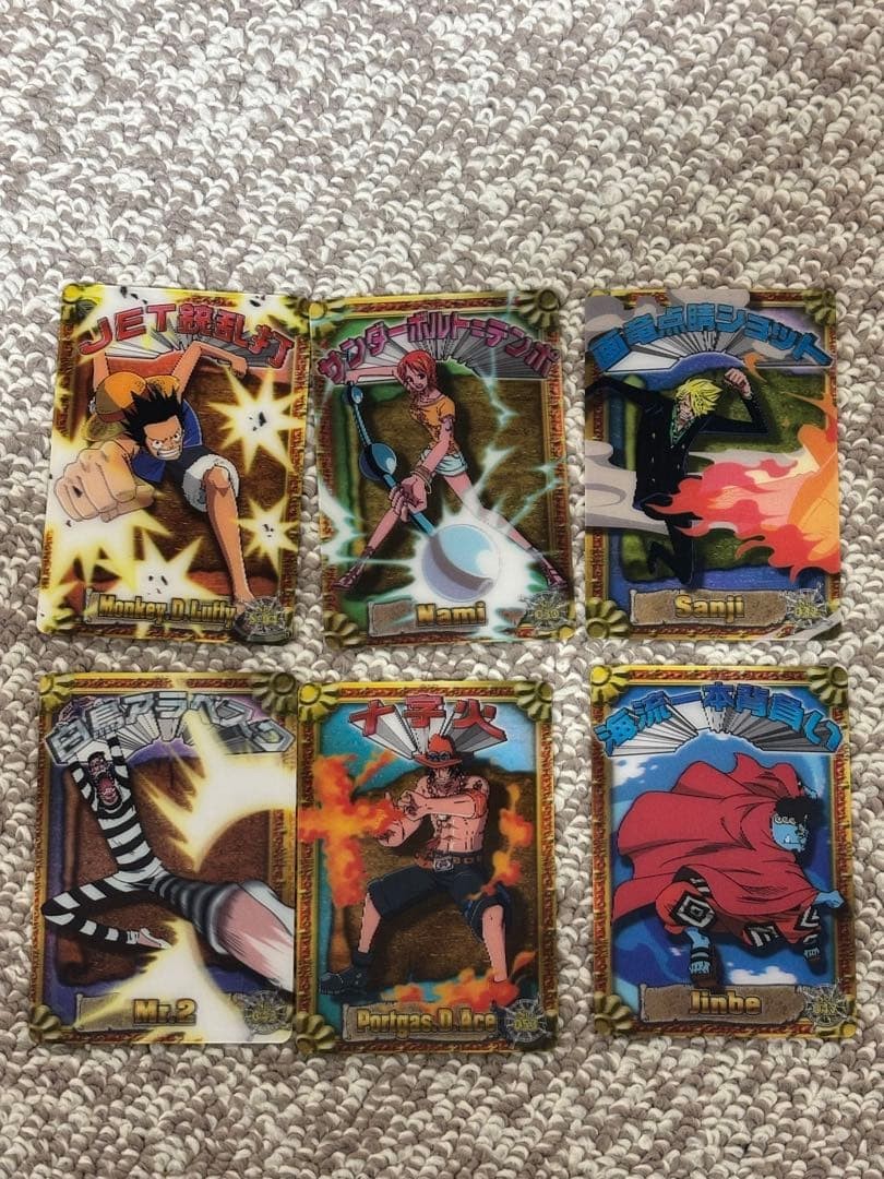 One Piece 3D Card Collection Trading Cards Set Limited Edition Deluxe