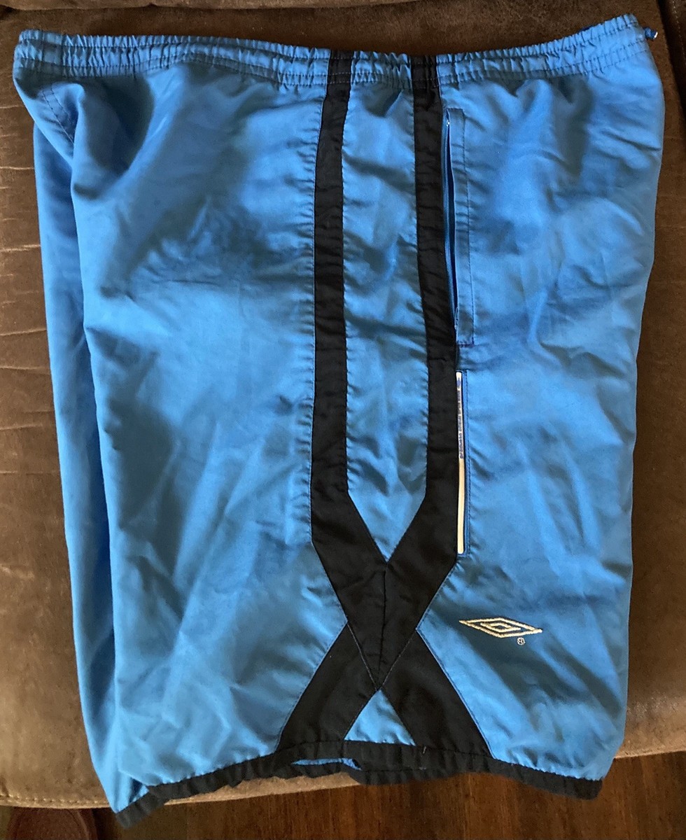 Umbro Cruz Azul Men's Sz XL Vintage Blue Soccer Training Shorts