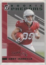 2019 Panini Donruss Rookie Phenom Jerseys Green Andy Isabella #RPJ-26 r7n