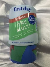 FIRST DAY Women'S Multivitamin Gummies 60 Gummies EXP:10/26
