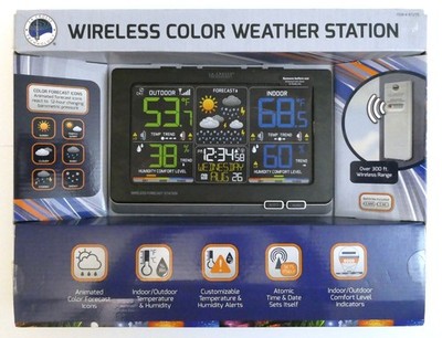 La Crosse Technology Wireless Color Weather Station CB7214 New