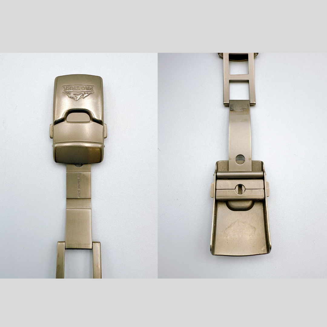 CASIO PRO TREK PRT-4000 Full Titanium Watch Triple Sensor Wrist