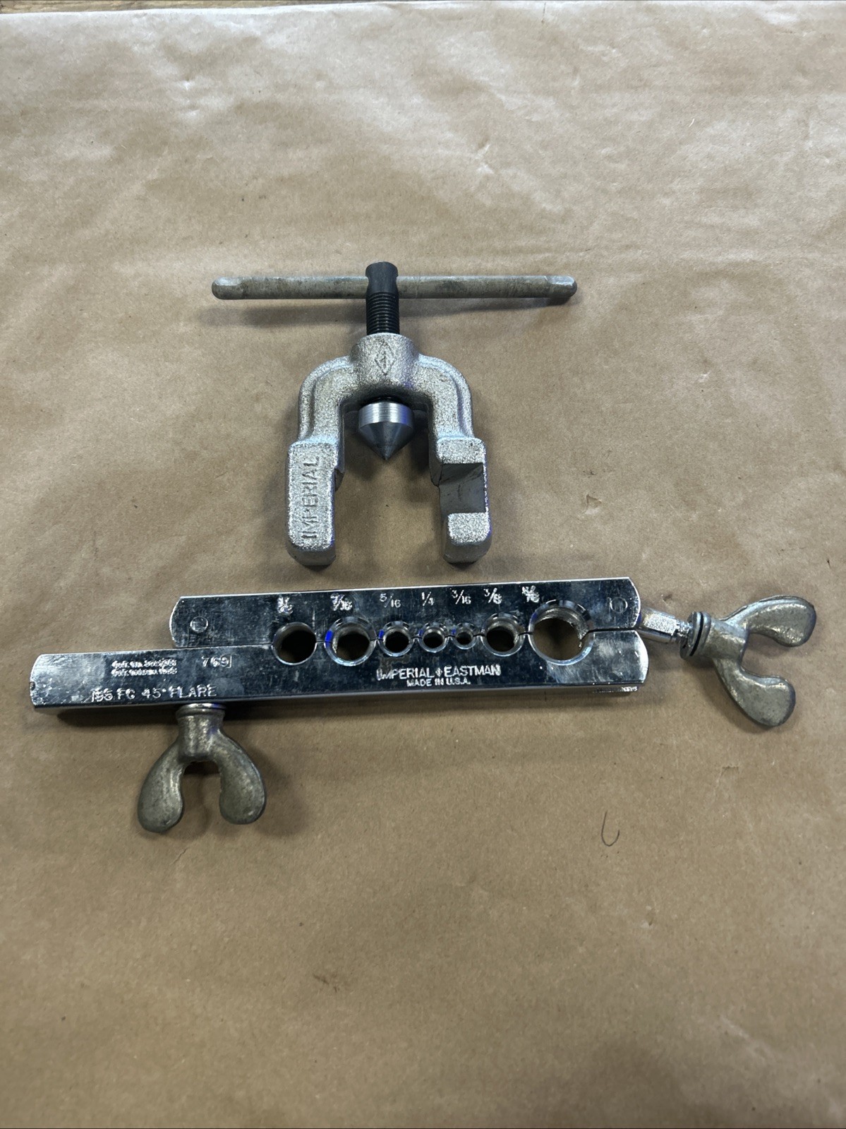 Imperial Pipe Flaring Tool & 45 Degree Flare