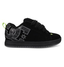 Zapato de skate DC Shoes para hombre Court Graffik negro/gris/verde - DC01661014-BKGYGN, negro