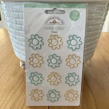Doodlebug Design Cute Clips#5347 Flowers
