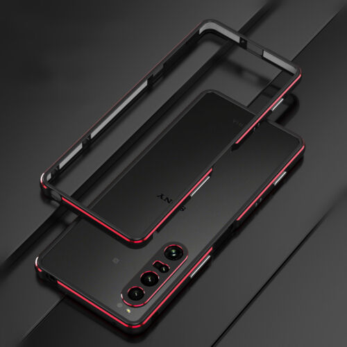 Metal Bumper Case For Sony Xperia 1 10 IV Frame Alloy Camera Lens Shield Cover - Picture 1 of 16