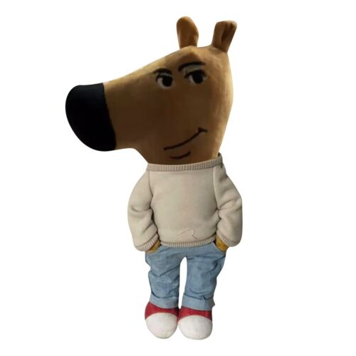 My New Character is a Chill Guy Plush Doll-Chill Guy Meme Soft Sweet Stuffed Toy