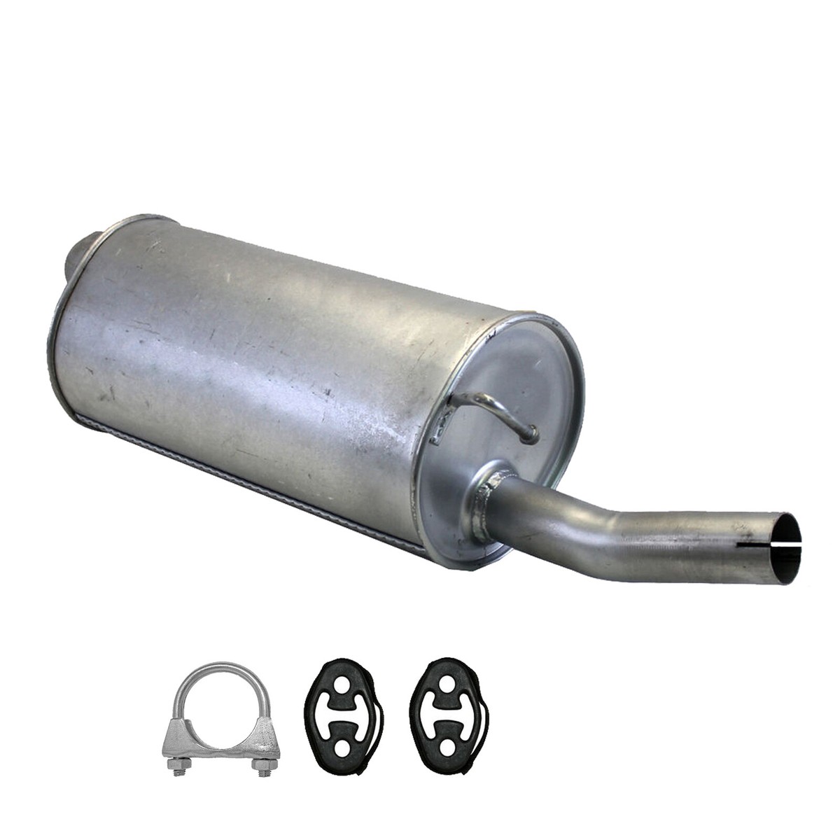 Auspuff Endtopf Montagesatz 1.25 1.3 1.4 Endschalldämpfer Ford Fiesta V 1.25, 1.3, 1.4 Bj.11.01-11.05 Auspuff Ford Fiesta Endschalldämpfer Auspuff