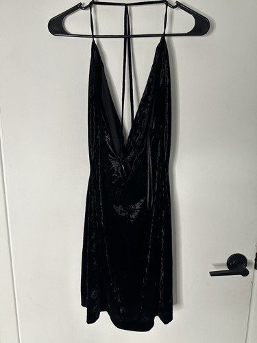 Abito donna Zara stagione festiva nero aderente taglia large - Foto 2 di 4