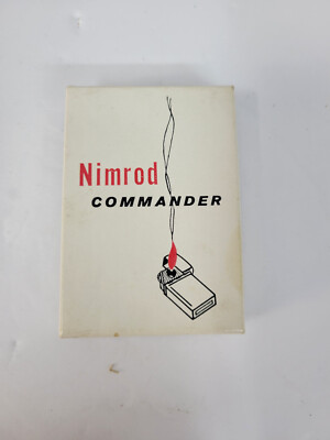 Vintage Nimrod Commander Empty Box only