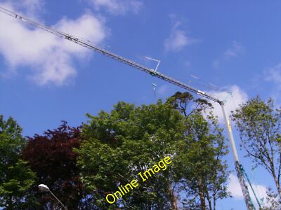 Foto 6x4 Turmdrehkran Bridgend\/SN1745 Dieser Kran ist im Cardigan Cast c2013