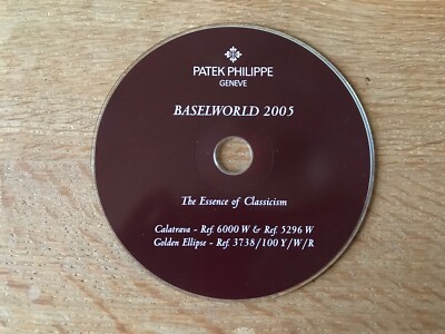 Cd Patek Philippe - Baselworld 2005 Essence of Classicism - Watches Collectors