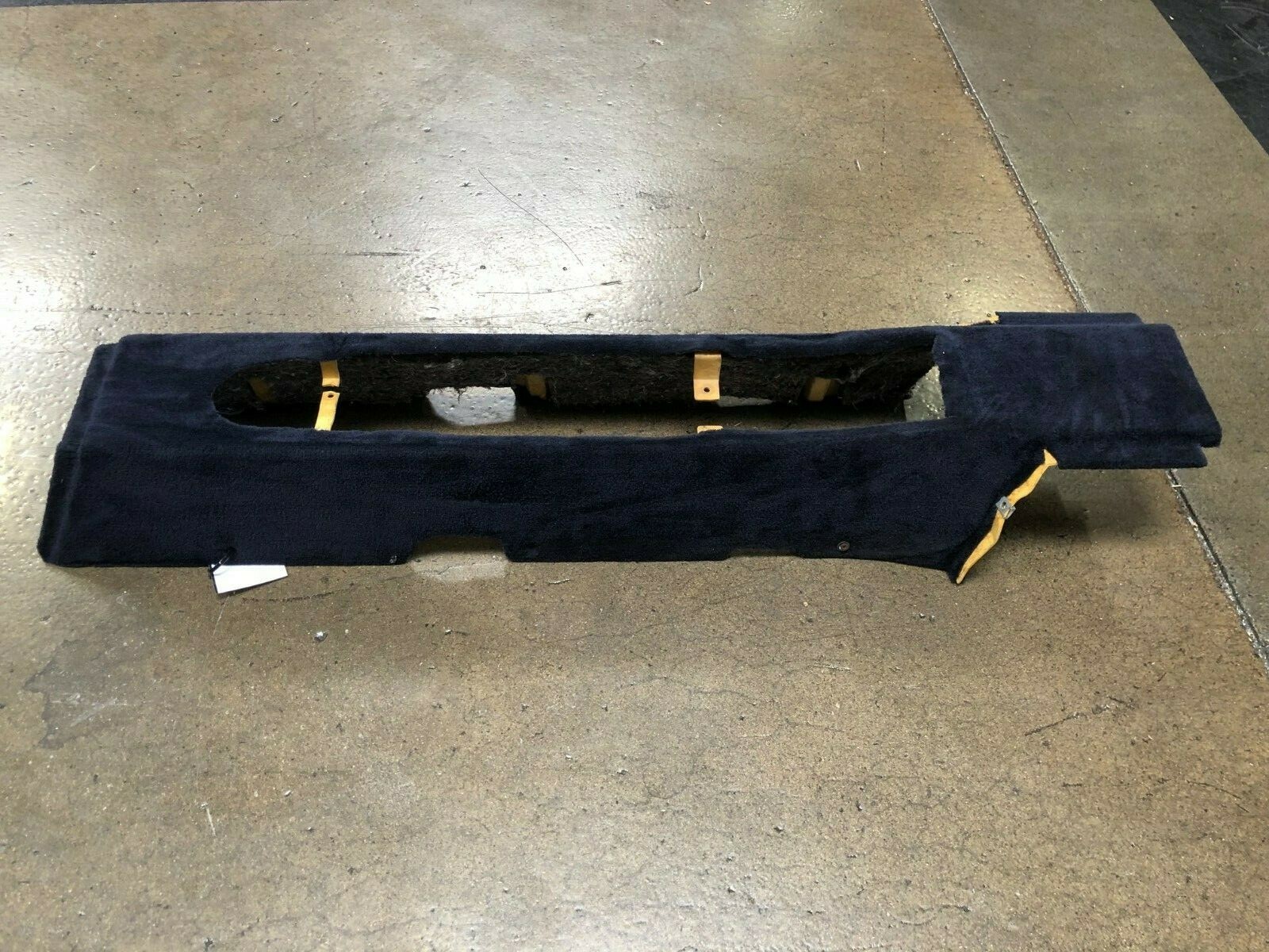 Ferrari 360, Center Console Carpet, Lower Tunnel Cover Blue, P/N 65712894