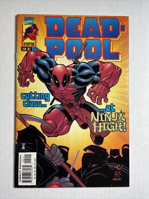 Deadpool 2 NM+ 1997 Marvel comics Ninja