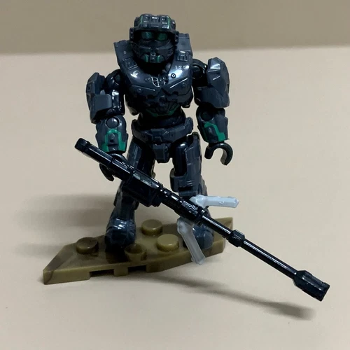 Juguete 5x Halo Mega Bloks Construx Fleetcom Warthog Master Cheif Spartan Vannak Kai - Imagen 6 de 7