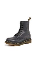 Dr. Martens 1460 W Nappa Combat Boot, Black, 5L US , EU 36
